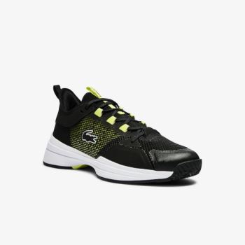 Lacoste AG-LT 21 Textile Sneakers Pánské - Tenisky Černé / Světle Žluté | CZ-nwdOMb